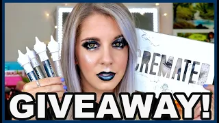 JEFFREE STAR CREMATED COLLECTION || NO BULLSH*T HONEST REVIEW || PLUS GIVEAWAY!! ||