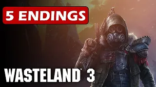 Wasteland 3: All Endings | Siding with Patrearch vs Angela | Liberty Secret Ending | Bad Ending