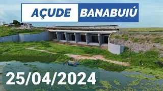 SENSACIONAL Açude Banabuiú Dados Atualizados Hoje 25/04/2024 Ceará