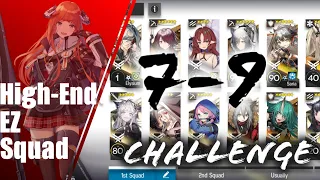 [Arknights] 7-9 Challenge mode High-End EZ Squad