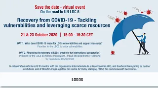 Recovery from COVID-19 : Towards UN LDC5 - Session 2