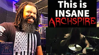 ARCHSPIRE - Drone Corpse Aviator, Machinedrum Mondays EP 5 METAL DRUMMER reacts #archspire