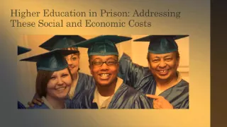 The Value of Higher Ed in Prison