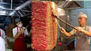 The Largest Shawarma Center | 150 kg of Meat Every day | Big donar - اكبر  شاورما | 150 كغم من اللحم