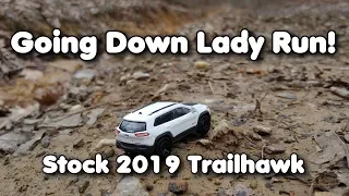 Down the Rocks! Stock Jeep Cherokee Trailhawk Elite, 2019, Off Road Vinton County Ohio