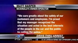 High Mother Arrested After Falling Asleep in McDonald's Drive-Thru