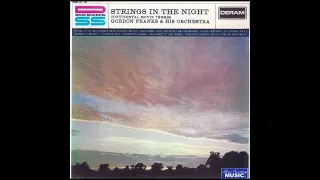 「Strings in the night～欧州名画テーマ集」（1967）　ゴードン・フランクス楽団  Gordon Franks & his orchestra