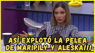 CÓMO EMPEZÓ LA PELEA DE MARIPILY Y ALESKA?! CHISME!