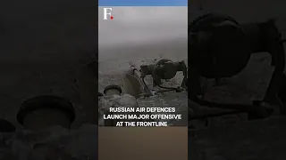 Watch: Putin's Fighter Jets Launch Fire, Destroy Ukrainian Combat Vehicles