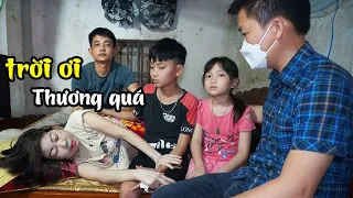 Đau xót trước hơi thở gấp gáp yếu ớt của người phụ nữ nghèo khổ đáng thương mắc bệnh ung thư phổi