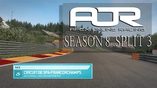 F1 2013 | AOR Split 3, round 10 - Belgium