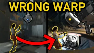 Impossible Wrong Warp Skip Shatters Portal 2 World Record