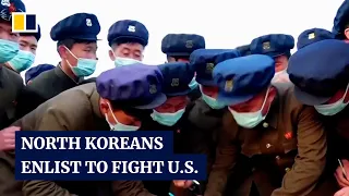 Over 1.4 million North Koreans have volunteered to fight “US imperialists”, according to state media