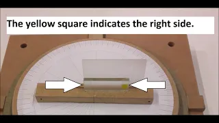 Analysis of the reflected light at Brewster's angle.