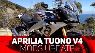 Aprilia Tuono V4 Mods Update