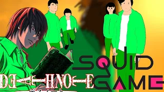 What if light yagami was in squid game (kira) can light yagami sarvive in squad game |Animation