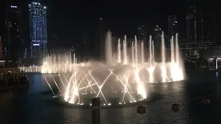 Поющие фонтаны в Дубае. Романтика под песню Энрике Иглесиаса :)