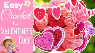 Crochet Gift Ideas for Valentine's Day - Fast & Easy Crochet Gifts!