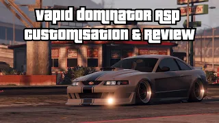 NEW Dominator ASP Customisation & Review - New DLC Car Customisation - GTA 5 Online Tuners DLC