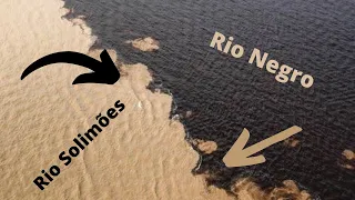 PORQUE O RIO NEGRO E RIO SOLIMÕES NÃO SE MISTURAM?
