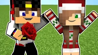 Как познакомится с Девушкой Майнкрафт ПЕ Выживание деревня моды видео Minecraft PE