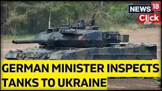 Russia Vs Ukraine | German Defense Minister Boris Pistorius Visits Leopard 2 Tank Brigade | News18