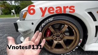 Vnotes #131 6 YEARS OF DAILY DRIVING A EVO.