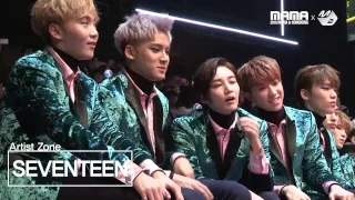 [2016MAMA x M2] Seventeen Reaction to TWICE's performance