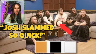 Freya CATCHES Josh Guess This *Too Quick* in SIDEMEN COLOUR BLIND CHALLENGE