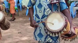 Dùndún ensemble in Ọ̀yọ̇ State, Nigeria