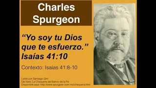 Isaías 41,10. Devocional de hoy. Charles Spurgeon en español.