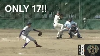 Shohei Ohtani Throwing 100 MPH In High School - 17 Years Old