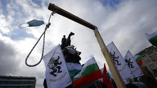 В столице Болгарии прошла массовая акция протеста против санитарных ограничений