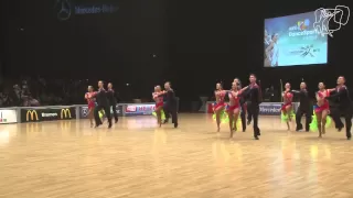 Zuvedra Klaipeda A, LTU | 2013 World Formation Latin