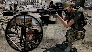 Russian General Accurately Killed by Ukraine's Best Female Sniper Saves Ukrainian Soldiers - ARMA 3