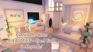 IT'S FINISHED! Queenslander House FINAL Tour and Speed Build (Part 3)- Adopt Me @ItsLaurieOfficial