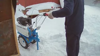 Покупка мотоблока НЕВА МБ23- Б10. Первый запуск.