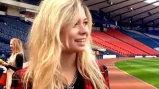 Nina Nesbitt previews her debut at Hampden tomorrow night where she'll lead the National Anthem