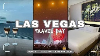 LAS VEGAS & SICK NEW WORLD VLOG 2024 - TRAVEL DAY - GATWICK TO LAS VEGAS WITH BA- ELLIE AND MITCHELL