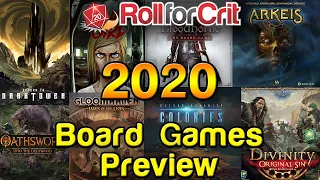 Our Most Anticipated Board Games of 2020