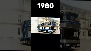 Evolution of Neoplan Bus {1970~2023} in Just 25 sec #shorts #evolution #mgctube#neoplan