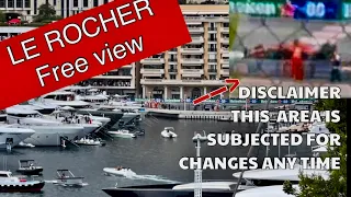 Le Rocher or Monaco Ville Walk Tour to watch the Grand Prix for FREE 2023 @archiesvlogmc