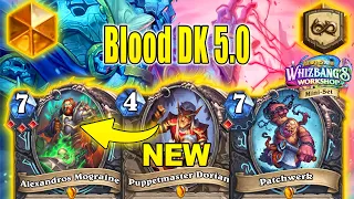 Blood DK 5.0 Is The Best Control Deck After Nerfs At Whizbang's Workshop Mini-Set | Hearthstone