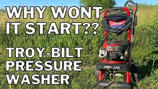 Troy-Bilt Pressure Washer - Why Wont It Start?