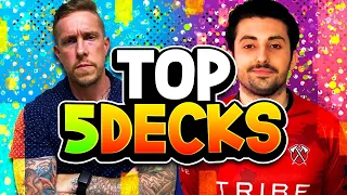 PRO BREAKS DOWN TOP 5 DECKS RIGHT NOW