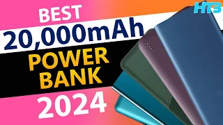 Top 5 Best 20000mAh Power Bank in 2024 🔥 Best Fast Charging power Banks Under 2000 in 2024