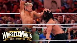 Roman Reigns vs. Cody Rhodes - WWE Universal Championship Match: WrestleMania 39 Sunday Highlights