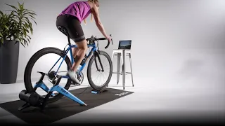 Tacx Boost indoortrainer: Stap binnen op de fiets