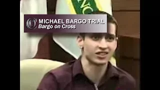 MICHAEL BARGO TRIAL - 🍿🍿🍿 Bargo on Cross (2013)