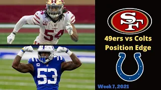 49ers vs Colts Week 7, Who Has the Edge Position By Position?